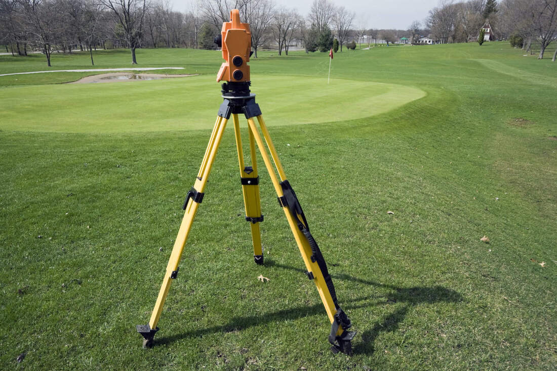 topographic surveys of the land
